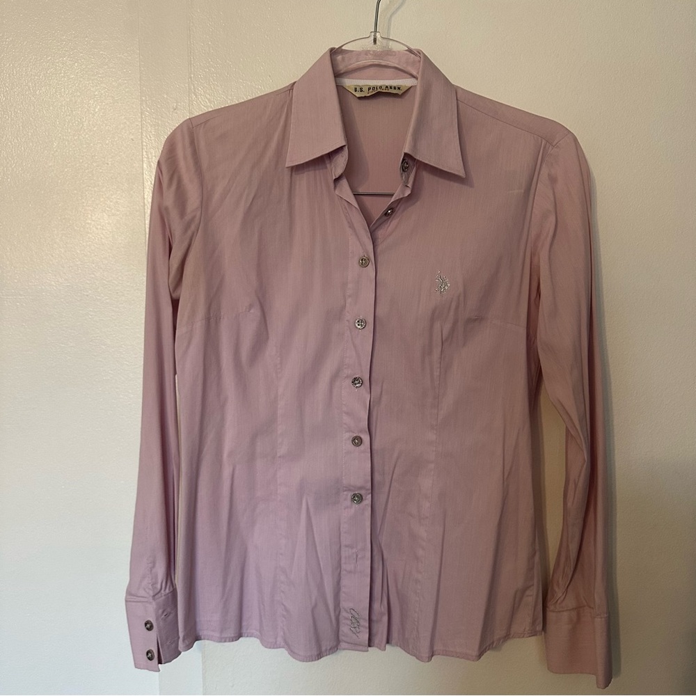 Ralph Lauren Light Pink Collared Shirt